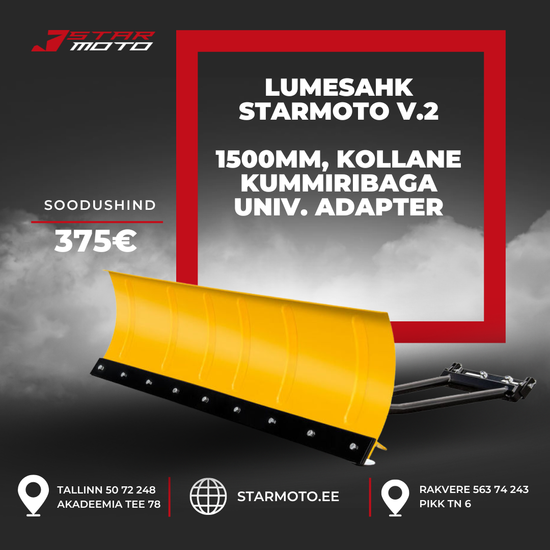 Lumesahk Starmoto V.2 150cc - unviersaal kinnitusega