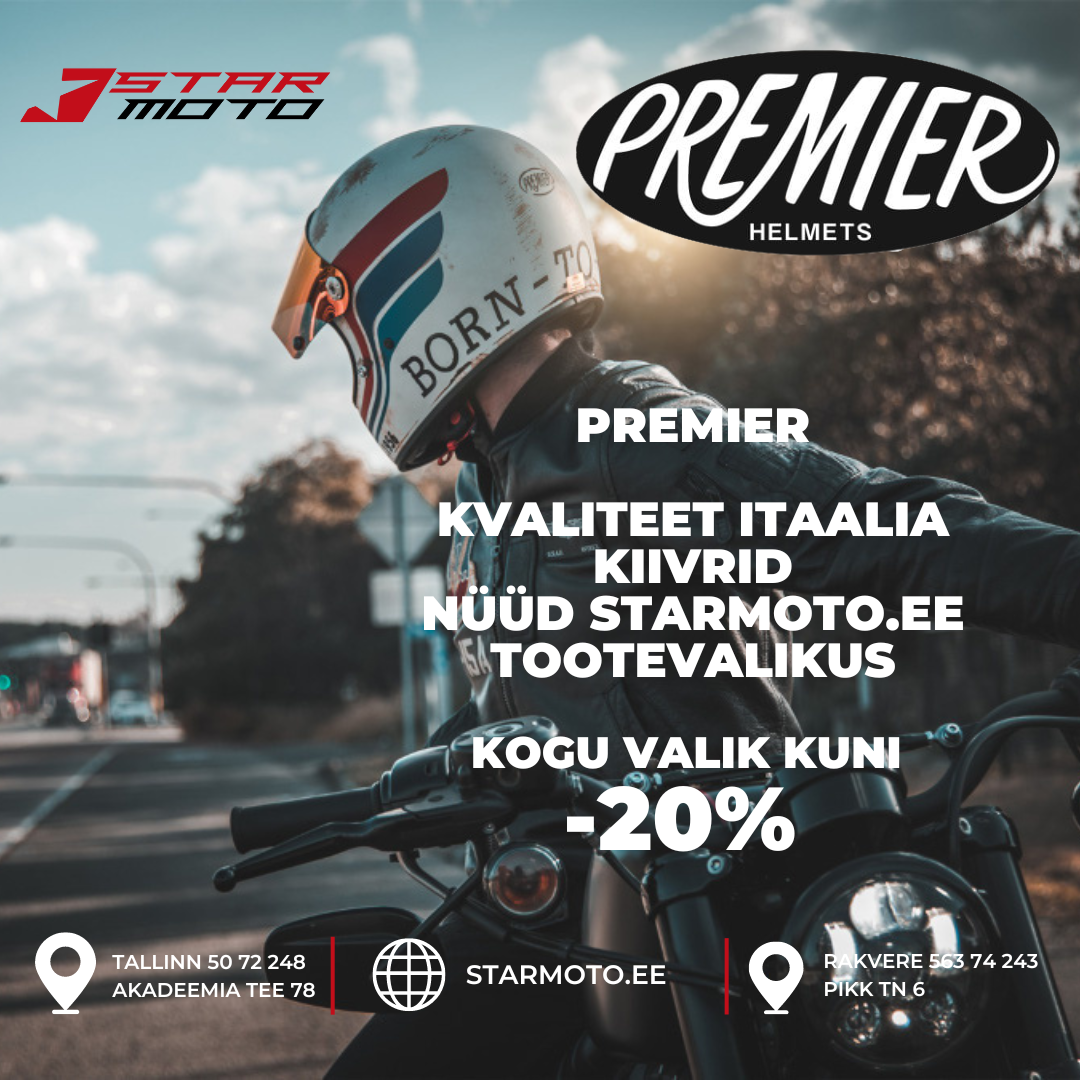 Pika ajalooga Itaalia kiivritootja Premier tootavalik starmotos