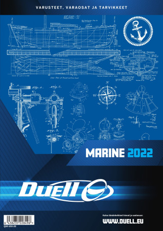 Duell Marine 2022 suurim põhjamaade merendus kataloog.
