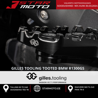 Gilles Tooling: Tipptasemel Lisavarustus BMW R1300GS Mootorrattale