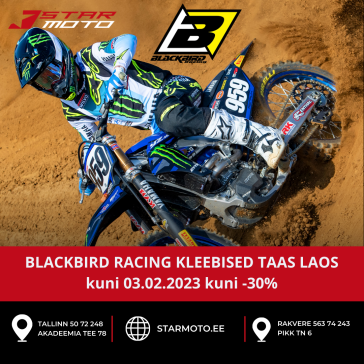 Blackbird racing kleebised taas laos