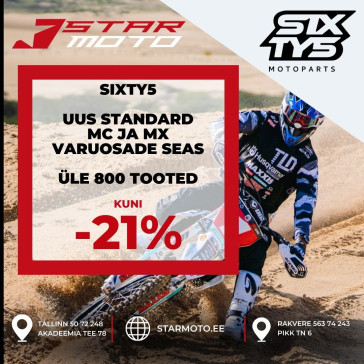 Sixty5 - uus standard moto varuosade seas