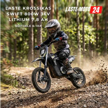 Laste krossikas Swift 800W 36V 78 Ah Lithium 1210