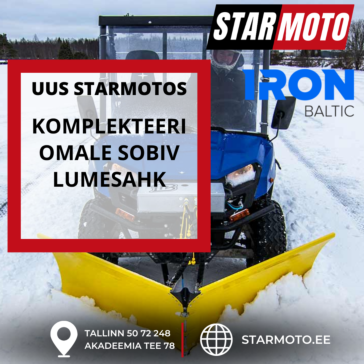 IronBaltic kvaliteet lumesahad igale margile.