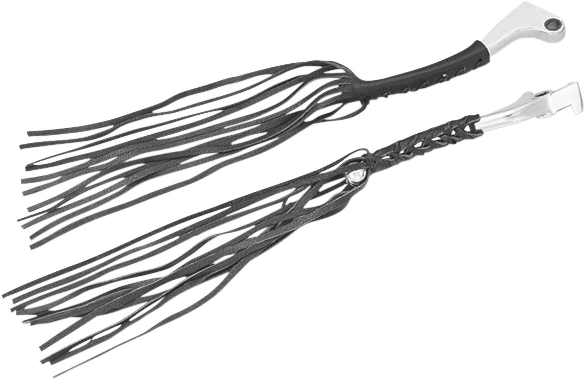 Kangist hoovakatete paar SHOW CHROME 17-110 12" pikk, must, naturaalne