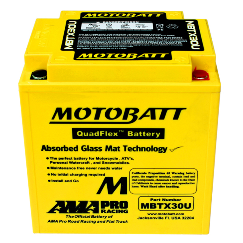 Motobatt MBTX30U battery