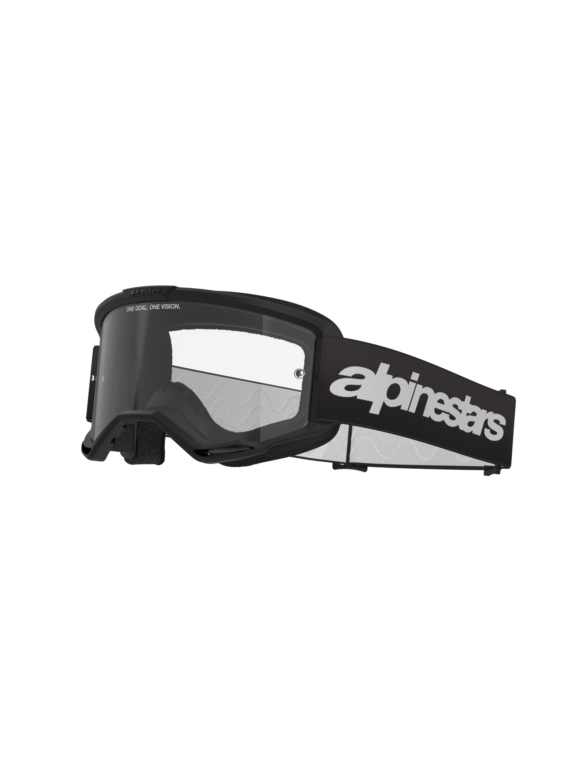 Alpinestars Goggle Vision 3 WORDMARK Black/ Clear