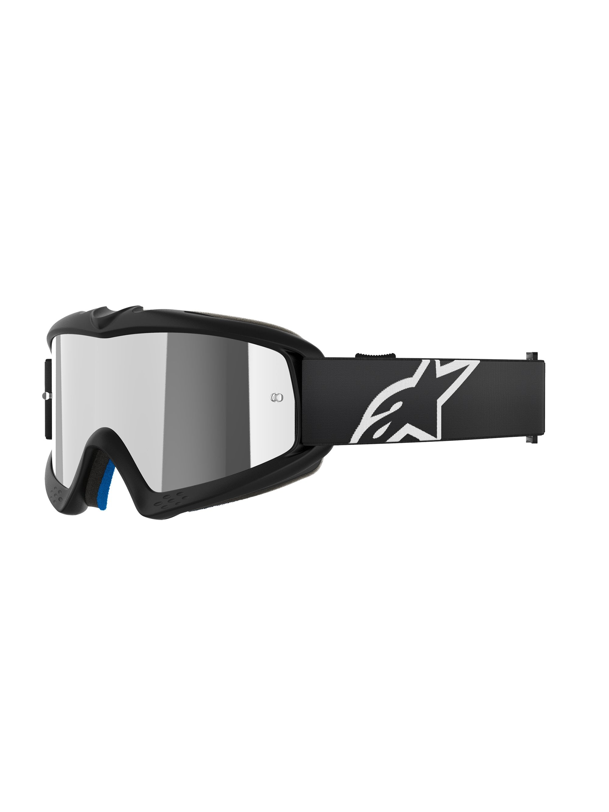 Alpinestars Goggle Vision YOUTH CORP Black/ Mirror SILVER