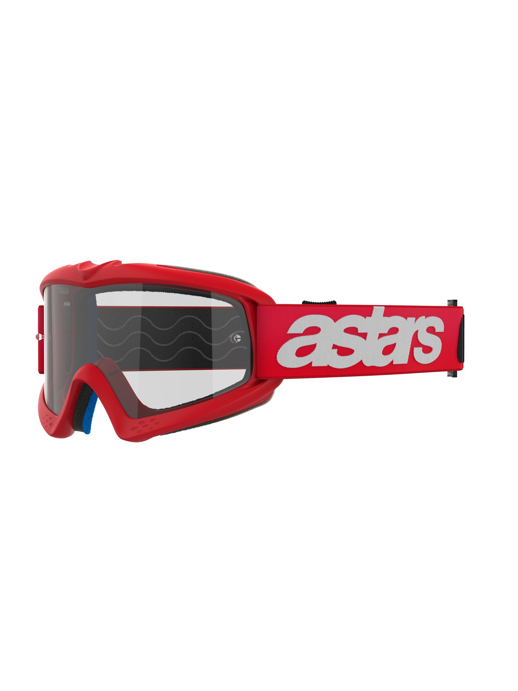Alpinestars Goggle Vision YOUTH BLAZE Red/ Clear
