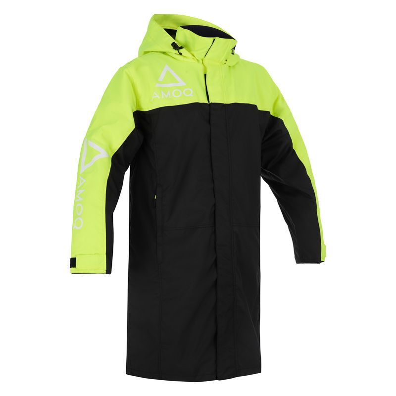 Ülejope AMOQ Racing Pit Coat Black/HiVis