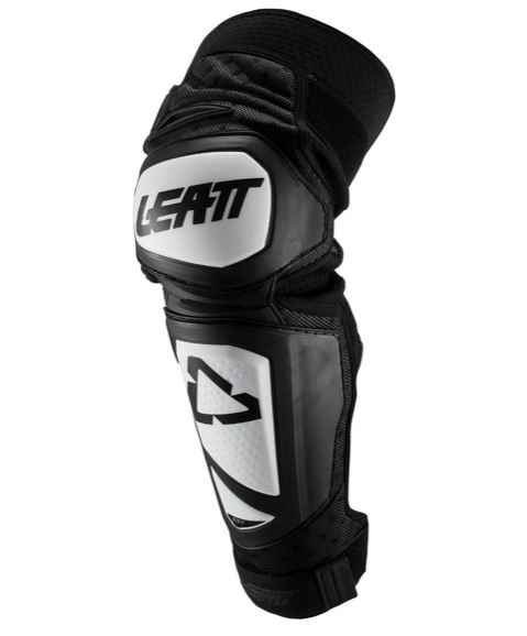 Leatt Knee Guard EXT Wht/Blk Junior