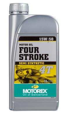 MOTOREX 4-STROKE MOTOR OIL 15W50 1L 