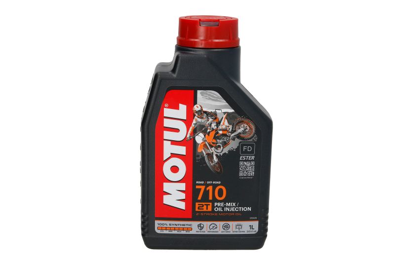 MOTUL Mootoriõli 2-taktilistele 710 1I 2T ester sünteetiline