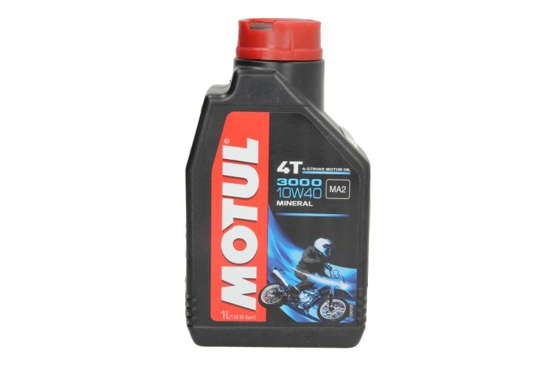 MOTUL 4T mootoriõli 10W40 3000 1I 4T, API SJ JASO MA-2 Mineraal