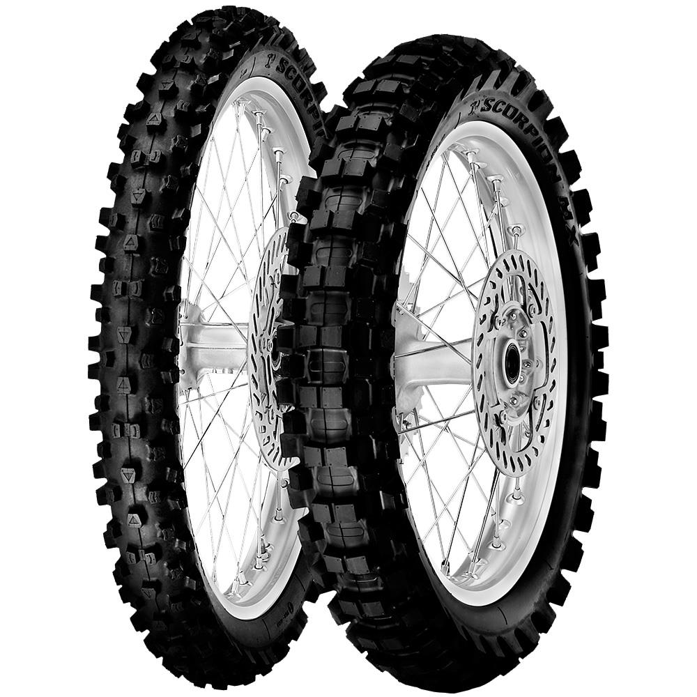 Esirehv PIRELLI SCORPION MX EXTRA J 42M TT CROSS INTERMED Front DOT18 NHS 70/100-19