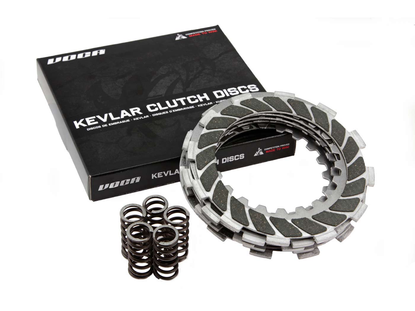 Voca Racing sidurikettakomplekt Race Kevlar (5 ketast) Derbi EBE, EBS, D50B