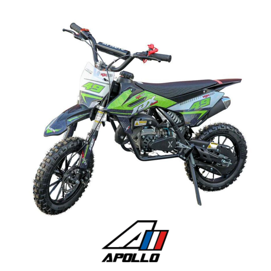 Mini krossiratas 49cc MD03 elektristarteriga