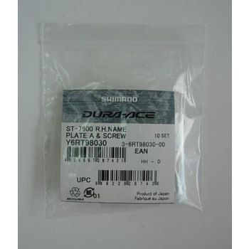 Nimeplaat shimano st-7900