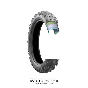 E50R 120/90-18 65P TT FIM Battlecross E50