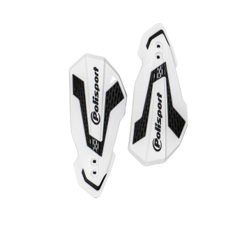HANDGUARDS MX FLOW WH/BK