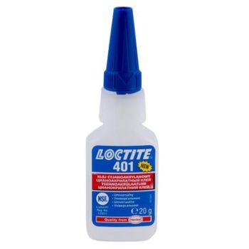 Loctite 401 - kiirliim poorsed pinnad metallid 20g