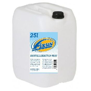 Fixus destilleeritud vesi 25l