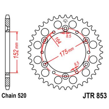 SPROCKET REAR