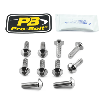 ROT BOLT KIT SS M8X25 10P