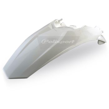 Polisport rear fender SX/SX-F 125-450 11-15 white