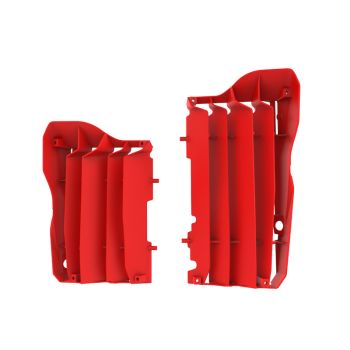 Polisport radiator louvers CRF450R 17 röd