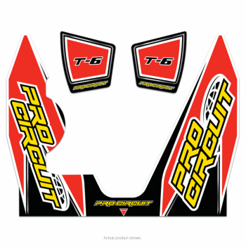 EXHAUST STICKER KIT T-6