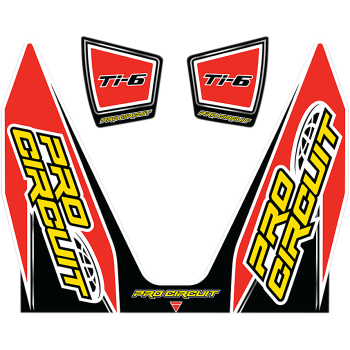 EXHAUST STICKER KIT TI-6