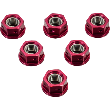 SPKT NUT AL 10X1.25 6 RD