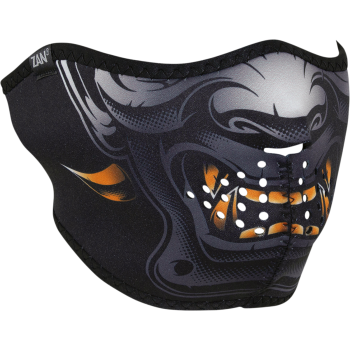 HALF MASK HORNED DEMON