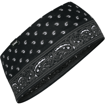 HEADBAND SF BLK PAISLEY