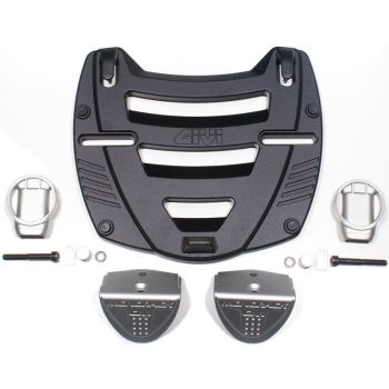 Givi Monokey? Plate in nylon with joint set included to be used with Monorack F
