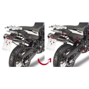 Givi Rapid release tubular side-case holder for MONOKEY? cases BMW