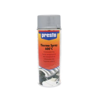 thermo sprei värv Presto metallic hõbe 600°C 400ml