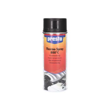 termo sprei värv Presto matt must 600°C 400ml