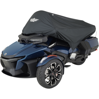COVER HALF CAN-AM BLACK