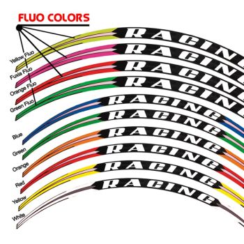 WHEELTAPE PRE CUT FLUO YL
