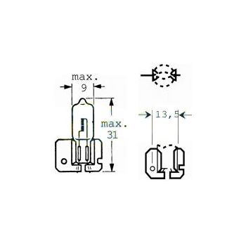 Bulb H2 12v 55w x511