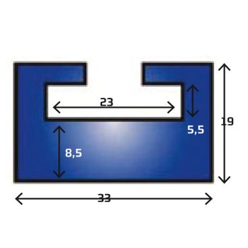 SLIDES Polaris SVART