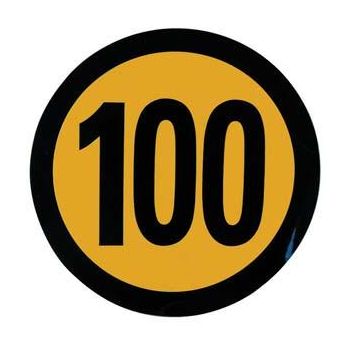 Kleebis, 100 km/h