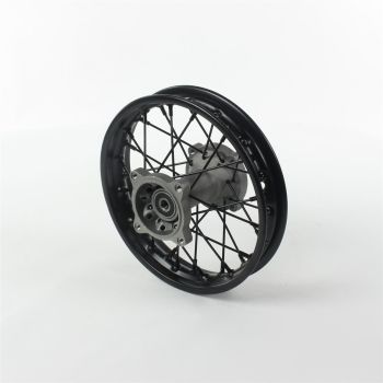 Tagarattavelg terasest must 10''  - ø12