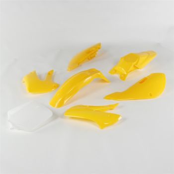 Plastikute komplekt KLX110 kollane
