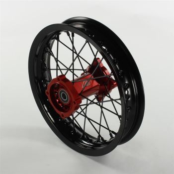 Esirattavelg alumiiniumist 7116 Volt Racing - punasel rummul 14'' - ø15