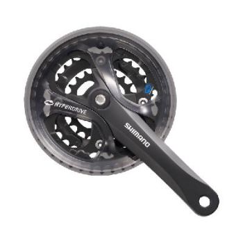 Vändad shimano acera fc-m361, 42/32/22t, 170mm