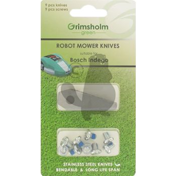 Eurogarden Blade set, (9pcs), Bosch Indego