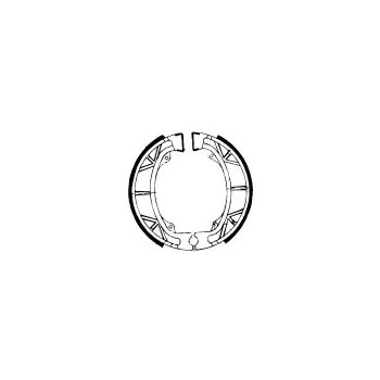 Forte Brake shoe, Ø110 x 25mm, Scooters 50cc
